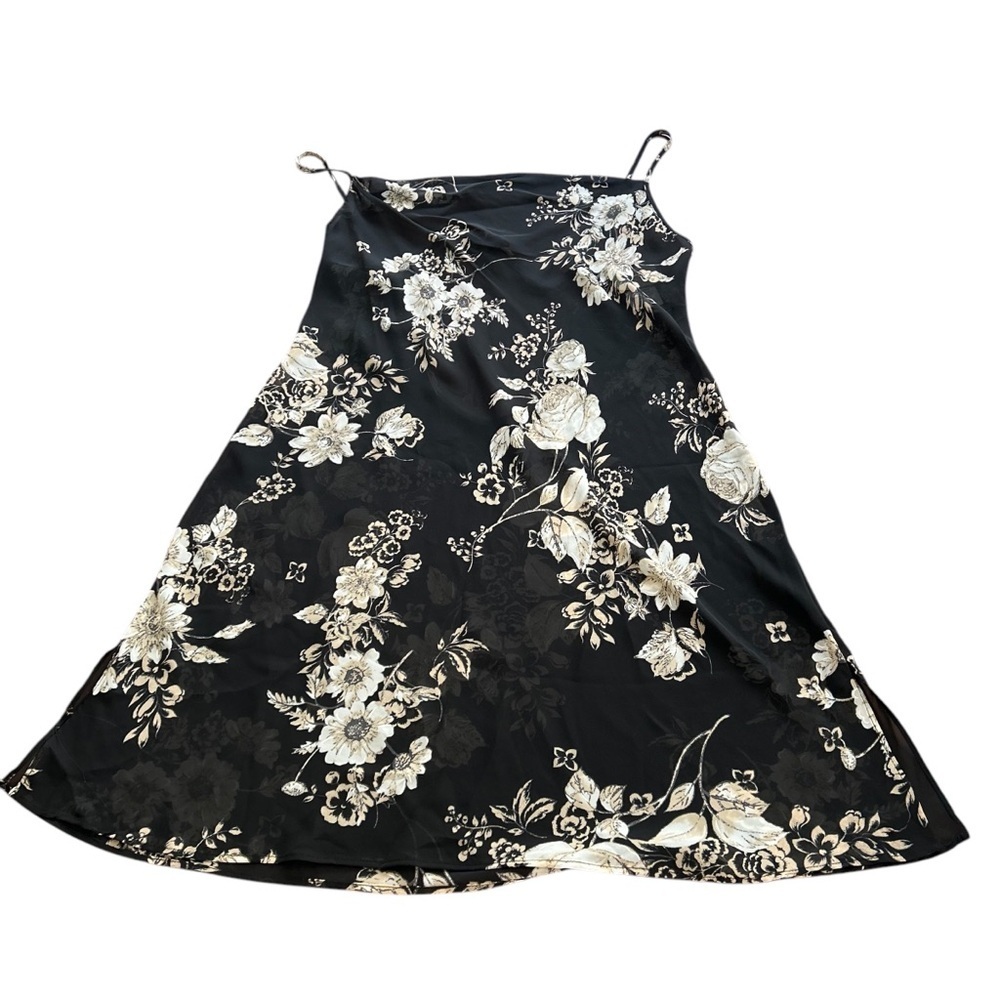 California Dynasty | Floral Vintage Open Back Slip